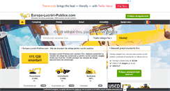 Desktop Screenshot of europa-lucrari-publice.com