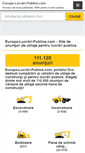 Mobile Screenshot of europa-lucrari-publice.com